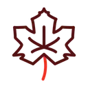Free Maple Leaf Leaf Nature Icon