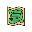 Free Carta geografica  Icon