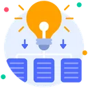 Free Mapping Idea Planning Process Icon