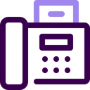 Free Maquina De Fax Fax Impressao Ícone