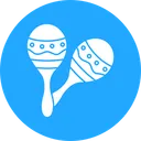 Free Maracas Music Instrument Icon