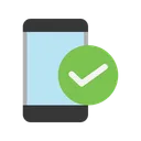 Free Marca de verificação do smartphone  Ícone