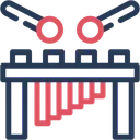 Free Marimba Music And Multimedia Idiophone Icon