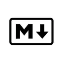 Free Markdown Brand Logo Icon