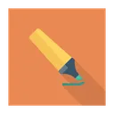 Free Marker Paper Office Icon