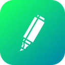 Free Marker Farbe Tube Icon