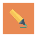 Free Marker Paper Office Icon