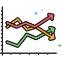 Free Market Prediction Analysis Stock Market Icon