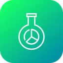 Free Market Research Glass Icon