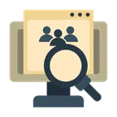 Free Market Research Market Analysis Analytics Icon