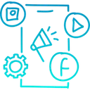 Free Mobil App Marketing Icon