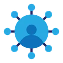 Free Marketing Network Business Icon