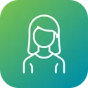 Free Marketing Manager Woman Icon