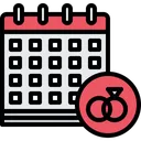 Free Marriage Date Icon