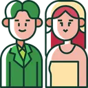 Free Marriage Couple Wedding Icon