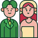 Free Marriage Couple Wedding Icon