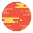 Free Mars Planet Astrology Icon