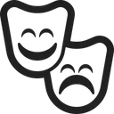 Free Arts High Contrast Icon