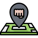 Free Martial Arts Location  Icon