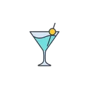 Free Martini Glass Icône