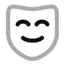 Free Mask Happly Mask Happy Icon