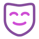 Free Mask Happly Icône