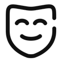 Free Mask Happly Icône