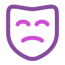 Free Mask Sad Icon