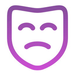 Free Mask sad  Icon