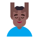 Free Getting Massage Flat Icon