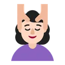 Free Getting Massage Flat Icon