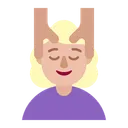 Free Getting Massage Flat Icon