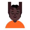 Free Getting Massage Flat Icon