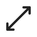 Free Maximieren Erweitern Skalieren Symbol