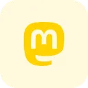 Free Mastodon Technology Logo Social Media Logo Icon