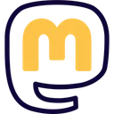 Free Mastodon Technology Logo Social Media Logo Icon