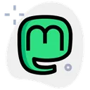 Free Mastodon Technology Logo Social Media Logo Icon