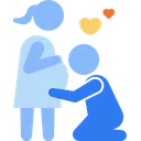 Free Care Couple Partner Icon