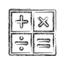 Free Math Calculate Accounting Icon