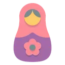 Free Matryoshka Culturas Muneca Matryoshka Icono