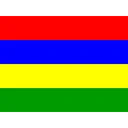 Free Mauritius Flag Country Icon