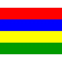 Free Mauritius Flag Icon