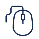 Free Maus Computer Isoliert Symbol
