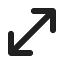 Free Arrow Maximize Icon