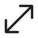 Free Arrow Maximize Maximize Full Screen Icon