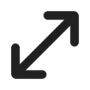 Free Arrow Maximize Icon