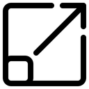 Free Maximize Expand Resize Symbol