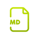 Free Md Medical Doctor Icon