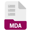 Free Mda file  Icon