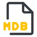 Free Mdb  Icon